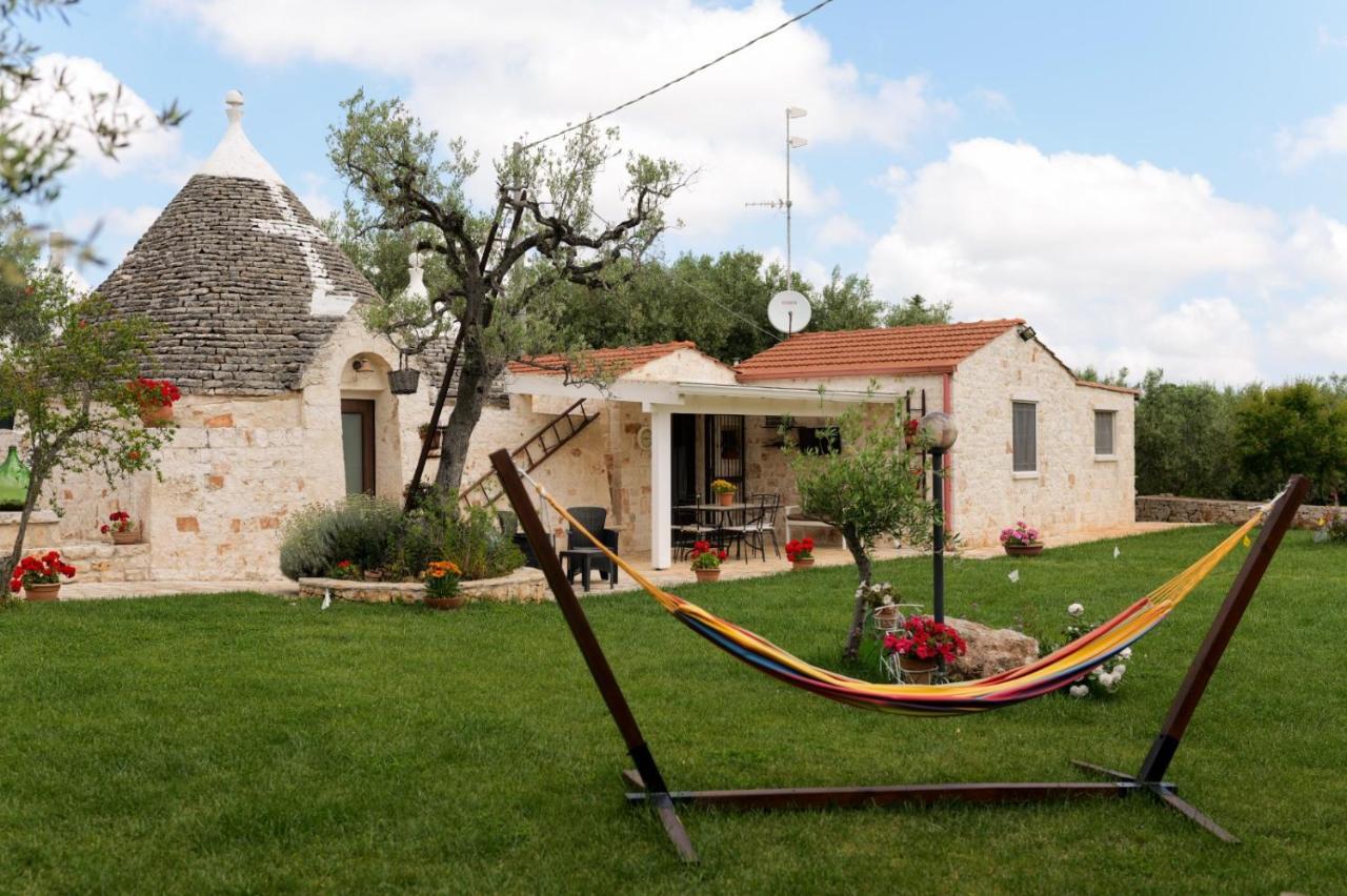 Trullo Rinaldi - Private Pool And Sauna Castellana Grotte Exterior foto