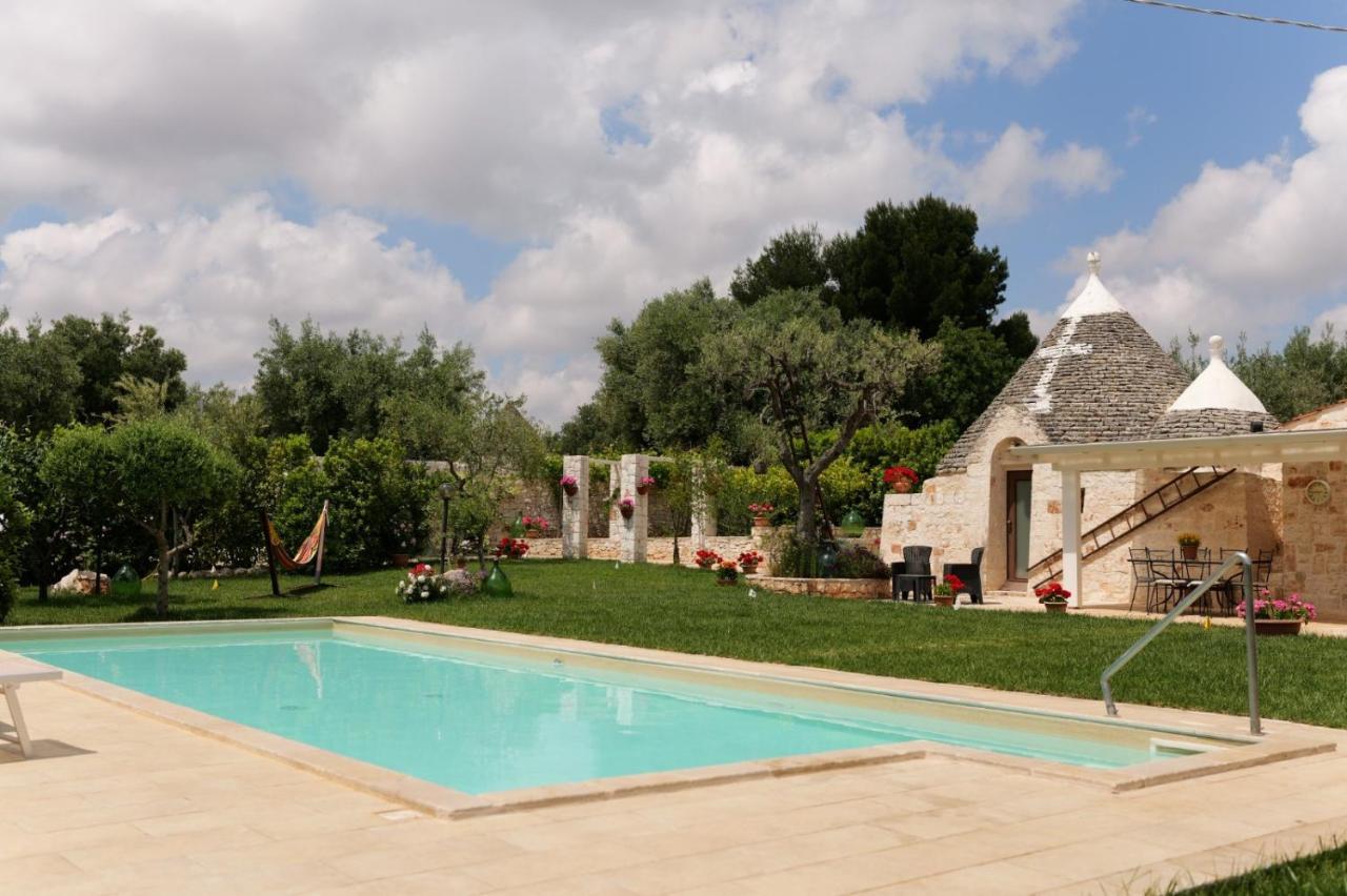 Trullo Rinaldi - Private Pool And Sauna Castellana Grotte Exterior foto