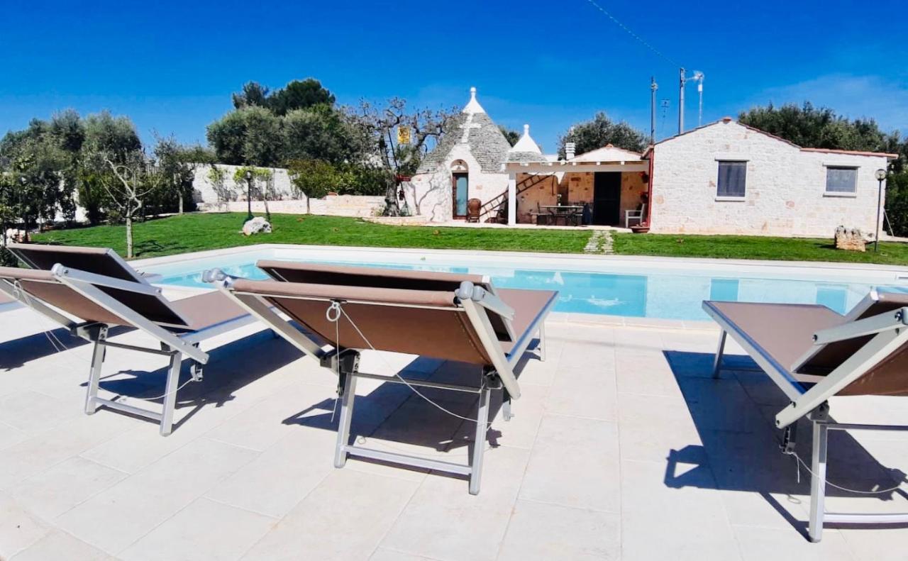 Trullo Rinaldi - Private Pool And Sauna Castellana Grotte Exterior foto